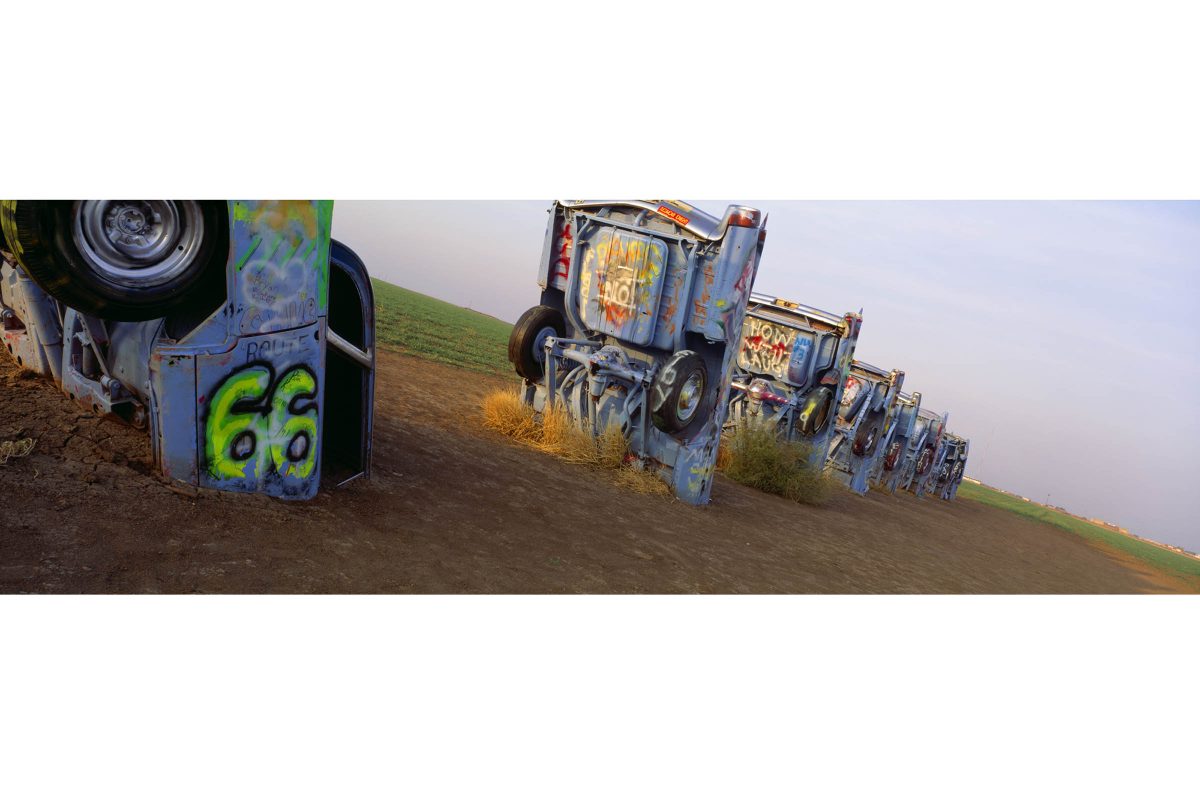 Cadillac Ranch, Route 66, Texas