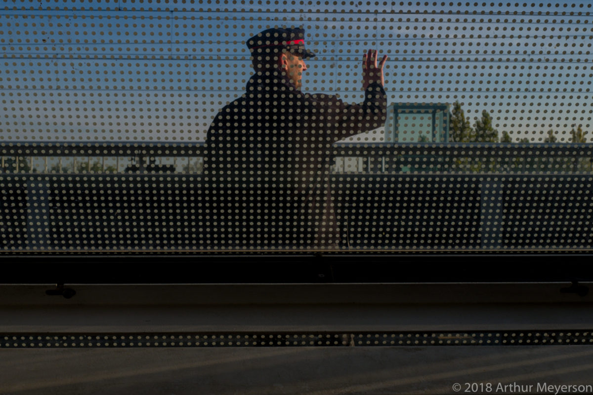 Train Station Conductor, Avignon